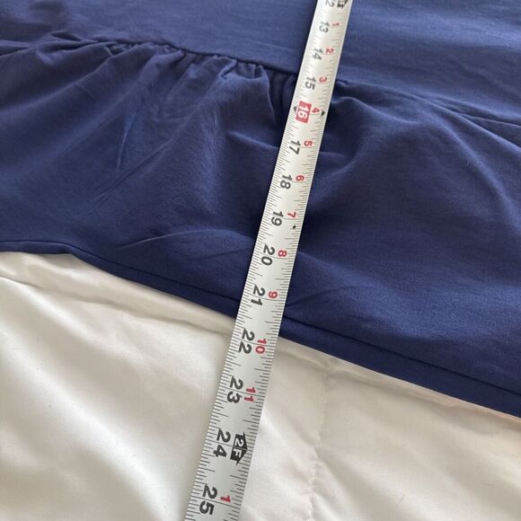 Royal Blue, Ashley Stewart Cold Shoulder Ruched Shift Dress Size 24 - Picture 13 of 13